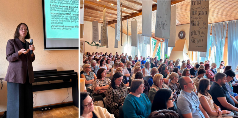 LU IZPF PZI vadošā pētniece prezentē jaunākās atziņas par pedagogu komandas mācīšanos seminārā “Skola, kas mācās”