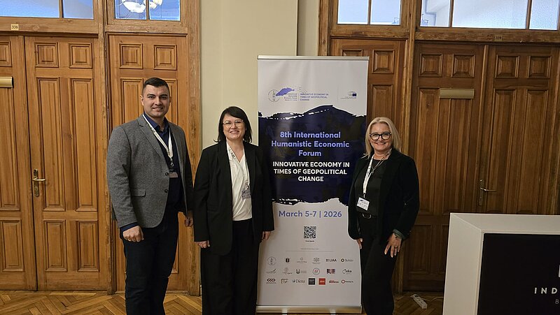 Researchers from Ventspils University of Applied Sciences participate in the international Economics Forum 2026 organised by the Latvian Academy of Sciences
